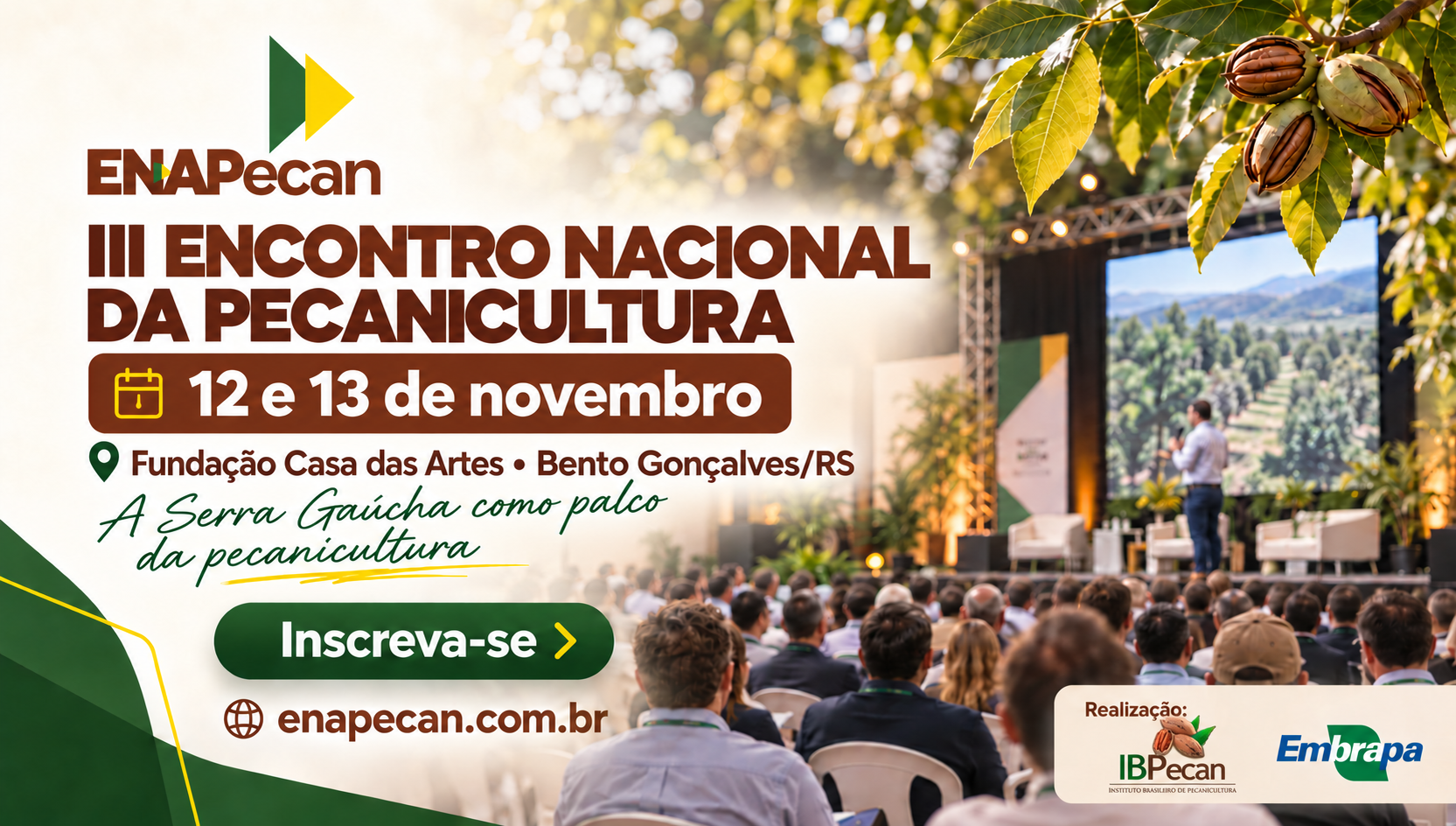 Encontro Nacional da Pecanicultura 2026